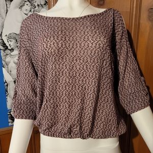 Purple light sweater